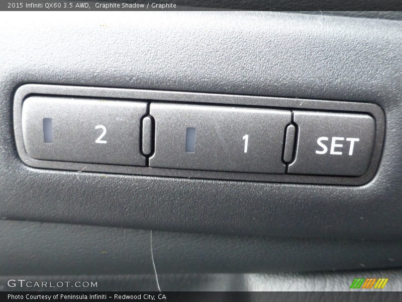 Graphite Shadow / Graphite 2015 Infiniti QX60 3.5 AWD