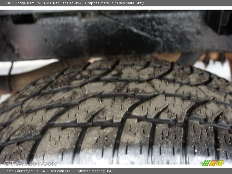 Graphite Metallic / Dark Slate Gray 2002 Dodge Ram 1500 SLT Regular Cab 4x4
