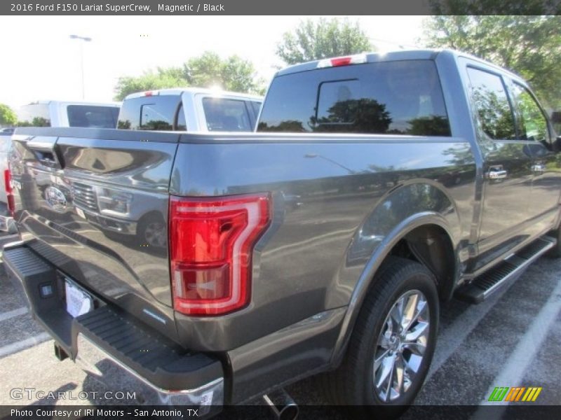 Magnetic / Black 2016 Ford F150 Lariat SuperCrew