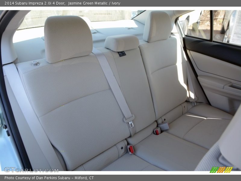 Jasmine Green Metallic / Ivory 2014 Subaru Impreza 2.0i 4 Door
