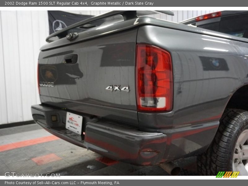 Graphite Metallic / Dark Slate Gray 2002 Dodge Ram 1500 SLT Regular Cab 4x4