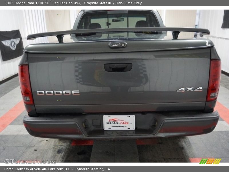 Graphite Metallic / Dark Slate Gray 2002 Dodge Ram 1500 SLT Regular Cab 4x4