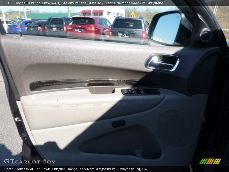 Maximum Steel Metallic / Dark Graystone/Medium Graystone 2012 Dodge Durango Crew AWD