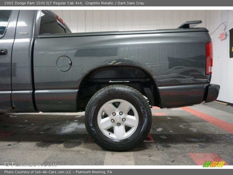 Graphite Metallic / Dark Slate Gray 2002 Dodge Ram 1500 SLT Regular Cab 4x4