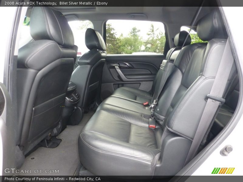 Billet Silver Metallic / Ebony 2008 Acura MDX Technology
