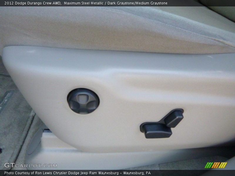 Maximum Steel Metallic / Dark Graystone/Medium Graystone 2012 Dodge Durango Crew AWD