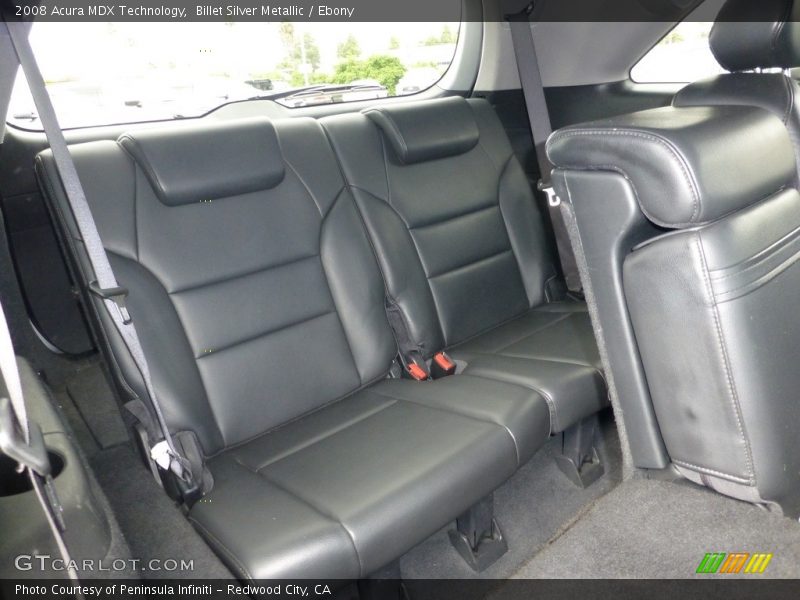 Billet Silver Metallic / Ebony 2008 Acura MDX Technology
