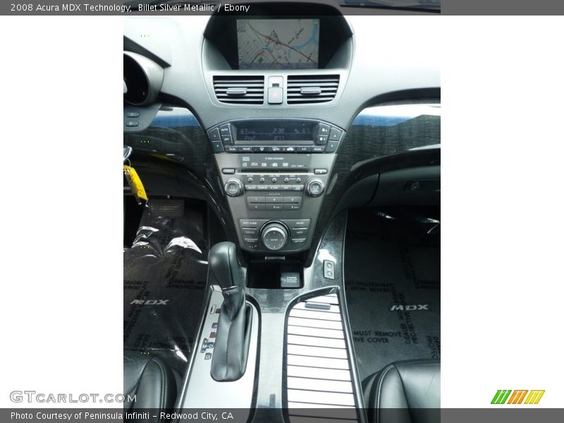 Billet Silver Metallic / Ebony 2008 Acura MDX Technology