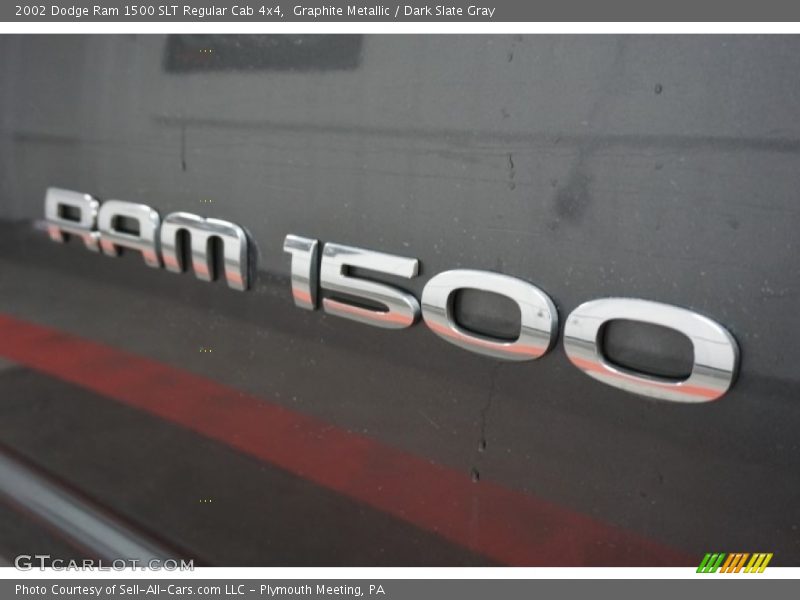 Graphite Metallic / Dark Slate Gray 2002 Dodge Ram 1500 SLT Regular Cab 4x4