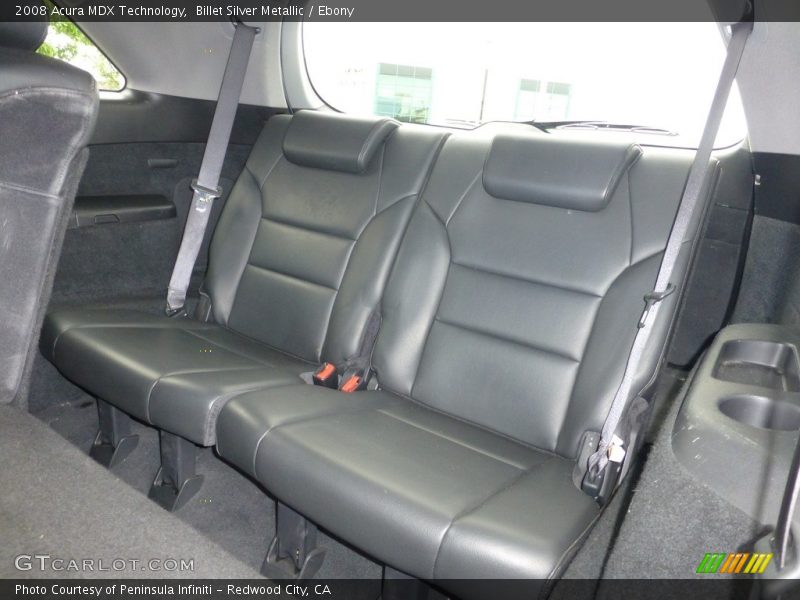 Billet Silver Metallic / Ebony 2008 Acura MDX Technology