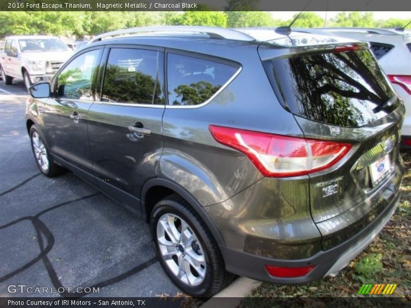 Magnetic Metallic / Charcoal Black 2016 Ford Escape Titanium