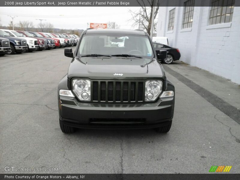 Jeep Green Metallic / Pastel Pebble Beige 2008 Jeep Liberty Sport 4x4