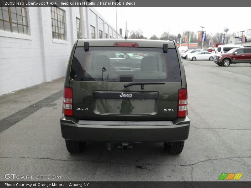 Jeep Green Metallic / Pastel Pebble Beige 2008 Jeep Liberty Sport 4x4