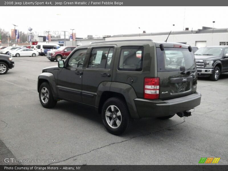 Jeep Green Metallic / Pastel Pebble Beige 2008 Jeep Liberty Sport 4x4