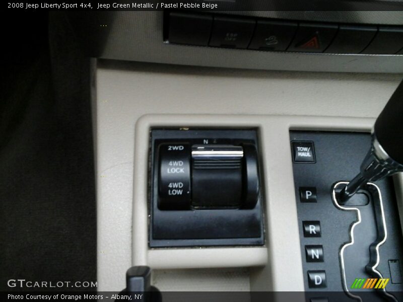 Jeep Green Metallic / Pastel Pebble Beige 2008 Jeep Liberty Sport 4x4
