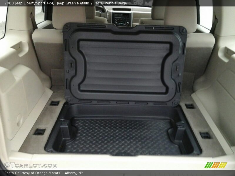 Jeep Green Metallic / Pastel Pebble Beige 2008 Jeep Liberty Sport 4x4