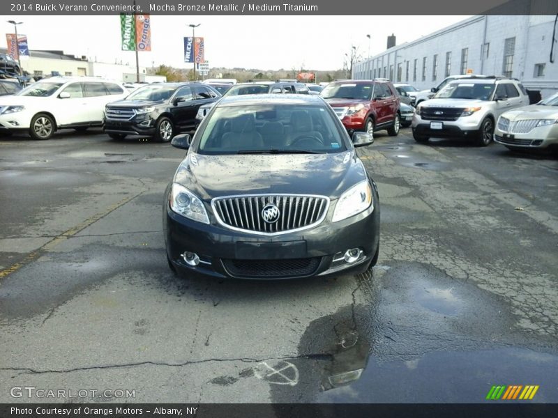 Mocha Bronze Metallic / Medium Titanium 2014 Buick Verano Convenience