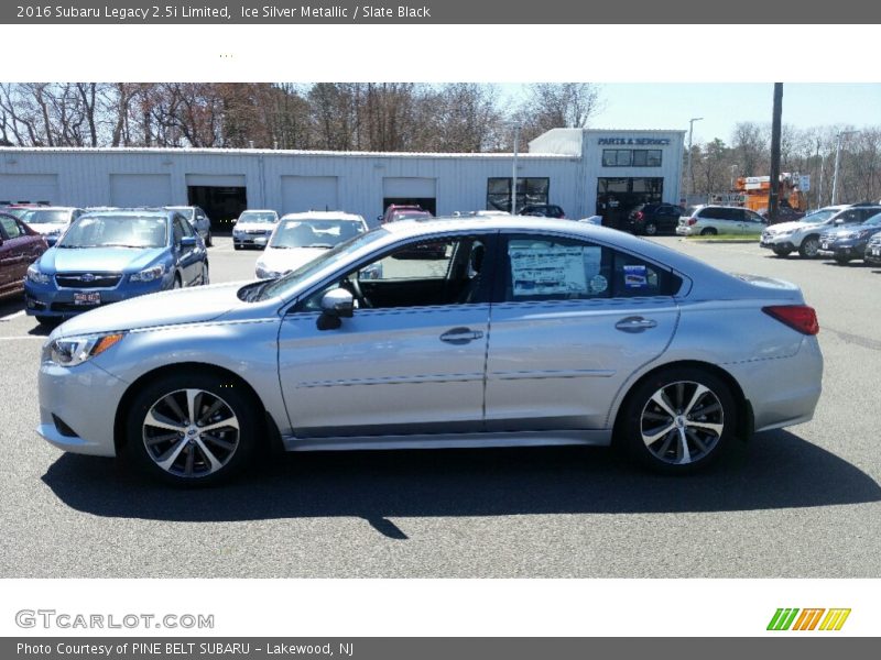 Ice Silver Metallic / Slate Black 2016 Subaru Legacy 2.5i Limited