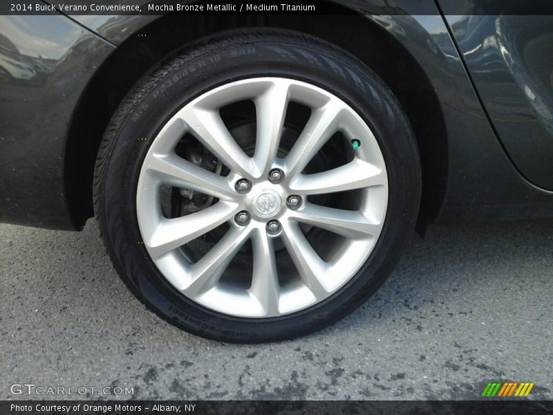 Mocha Bronze Metallic / Medium Titanium 2014 Buick Verano Convenience