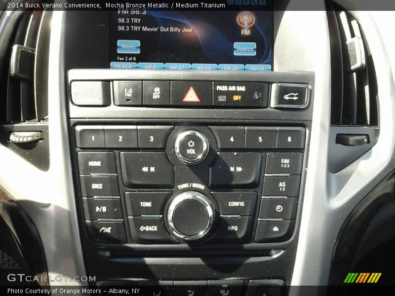 Mocha Bronze Metallic / Medium Titanium 2014 Buick Verano Convenience