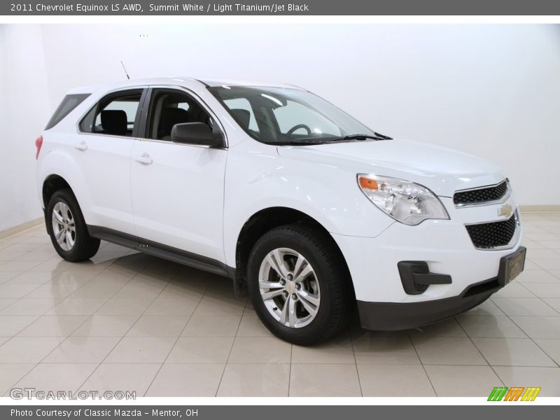 Front 3/4 View of 2011 Equinox LS AWD