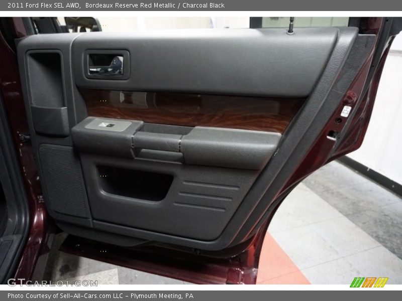 Bordeaux Reserve Red Metallic / Charcoal Black 2011 Ford Flex SEL AWD