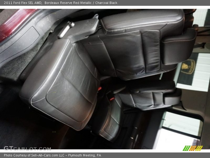 Bordeaux Reserve Red Metallic / Charcoal Black 2011 Ford Flex SEL AWD
