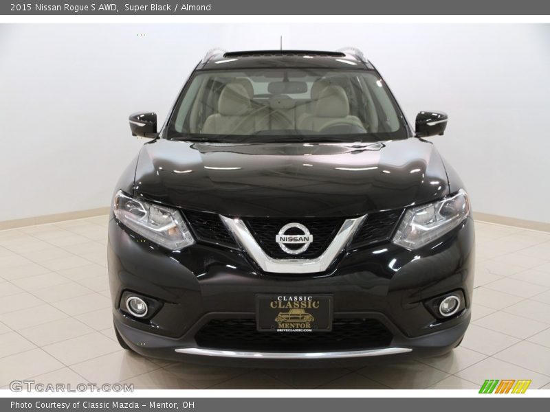Super Black / Almond 2015 Nissan Rogue S AWD
