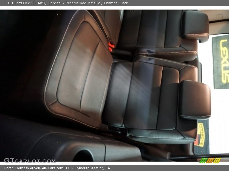 Bordeaux Reserve Red Metallic / Charcoal Black 2011 Ford Flex SEL AWD