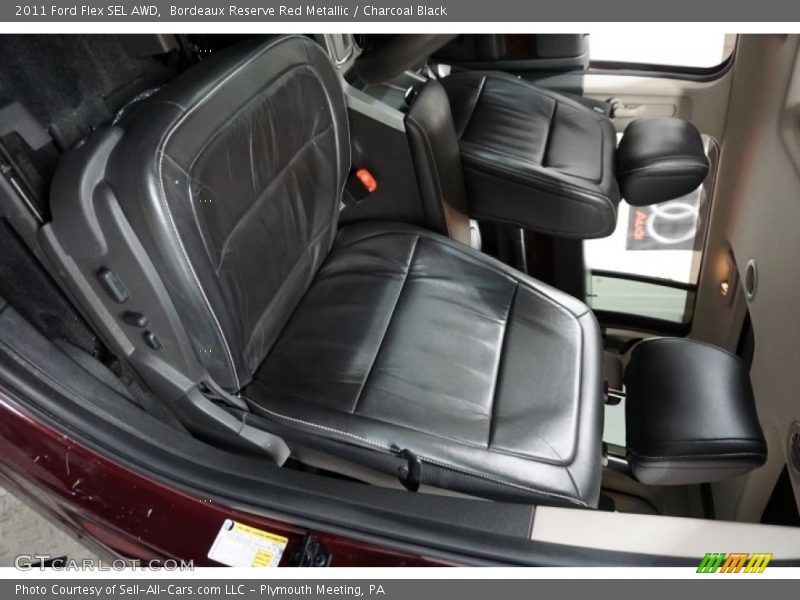 Bordeaux Reserve Red Metallic / Charcoal Black 2011 Ford Flex SEL AWD