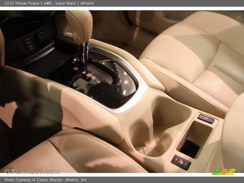 Super Black / Almond 2015 Nissan Rogue S AWD