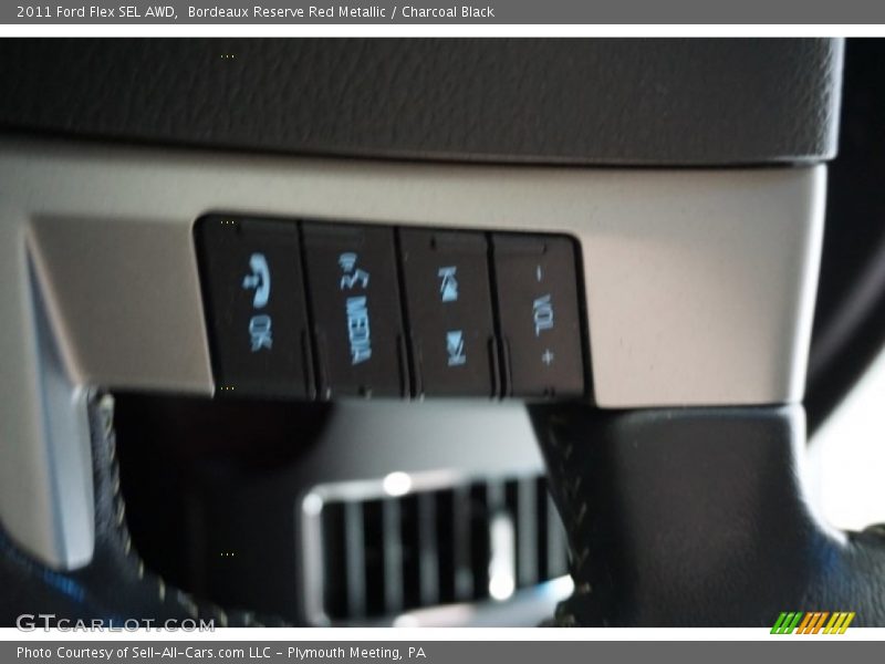 Bordeaux Reserve Red Metallic / Charcoal Black 2011 Ford Flex SEL AWD