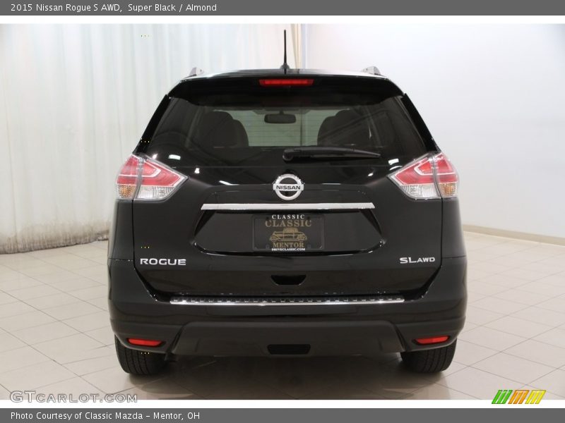 Super Black / Almond 2015 Nissan Rogue S AWD