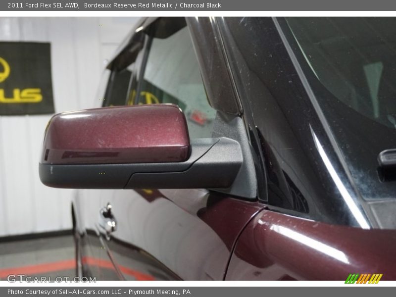 Bordeaux Reserve Red Metallic / Charcoal Black 2011 Ford Flex SEL AWD