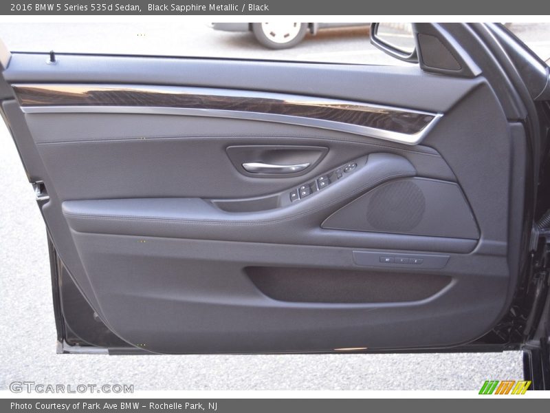 Black Sapphire Metallic / Black 2016 BMW 5 Series 535d Sedan