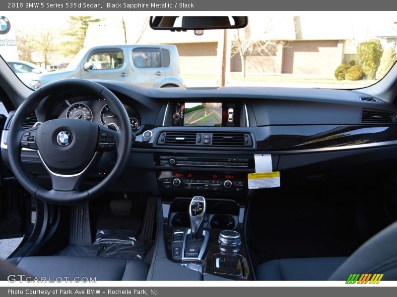 Black Sapphire Metallic / Black 2016 BMW 5 Series 535d Sedan