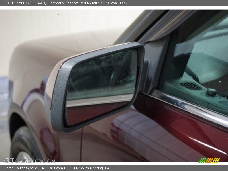 Bordeaux Reserve Red Metallic / Charcoal Black 2011 Ford Flex SEL AWD