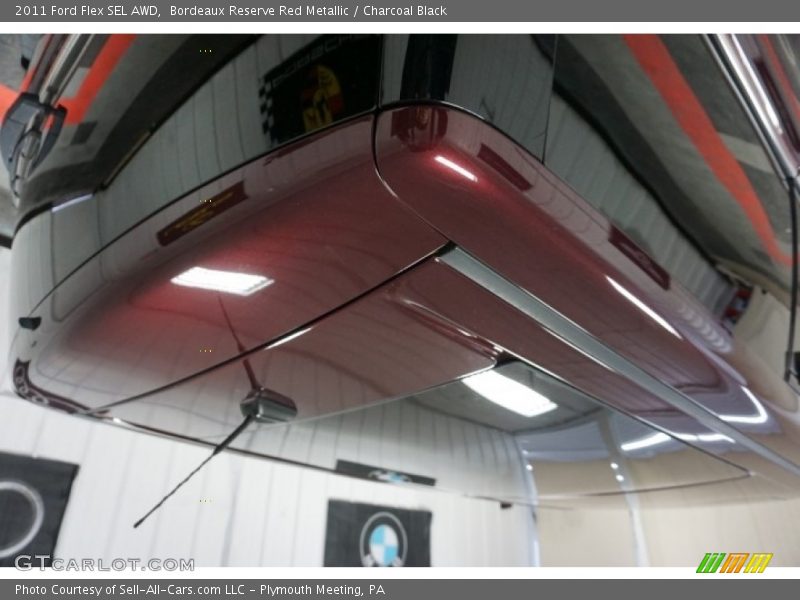 Bordeaux Reserve Red Metallic / Charcoal Black 2011 Ford Flex SEL AWD