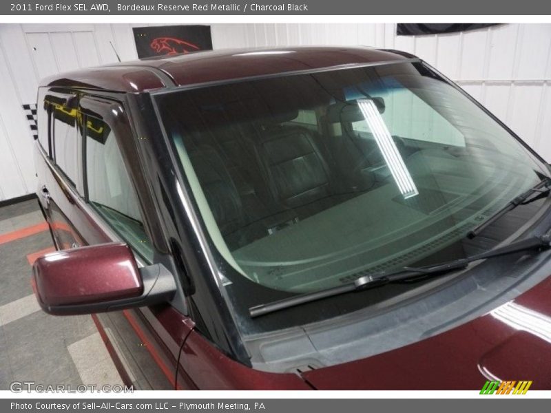 Bordeaux Reserve Red Metallic / Charcoal Black 2011 Ford Flex SEL AWD