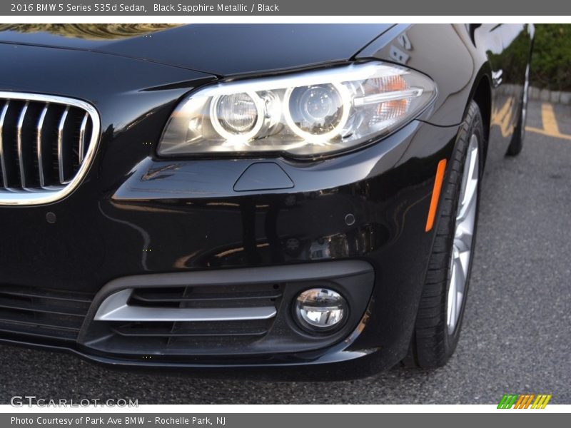 Black Sapphire Metallic / Black 2016 BMW 5 Series 535d Sedan