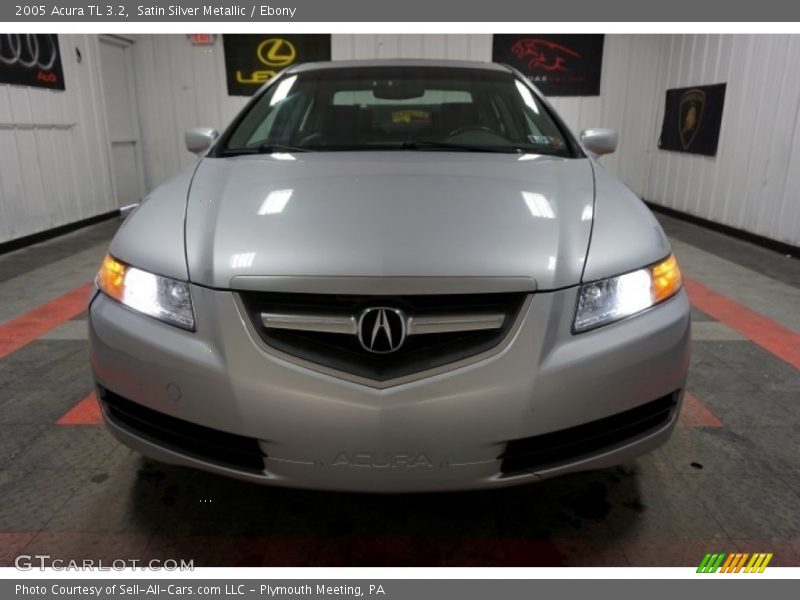 Satin Silver Metallic / Ebony 2005 Acura TL 3.2