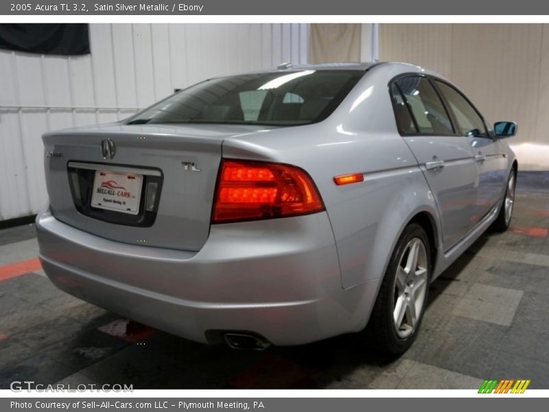 Satin Silver Metallic / Ebony 2005 Acura TL 3.2