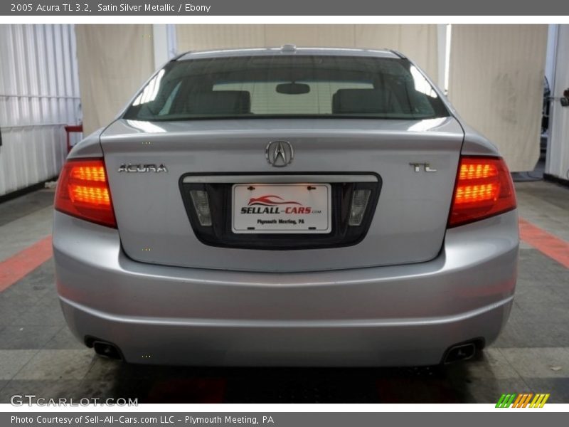 Satin Silver Metallic / Ebony 2005 Acura TL 3.2