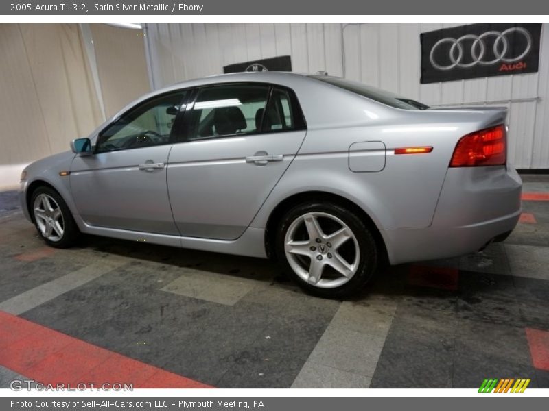 Satin Silver Metallic / Ebony 2005 Acura TL 3.2