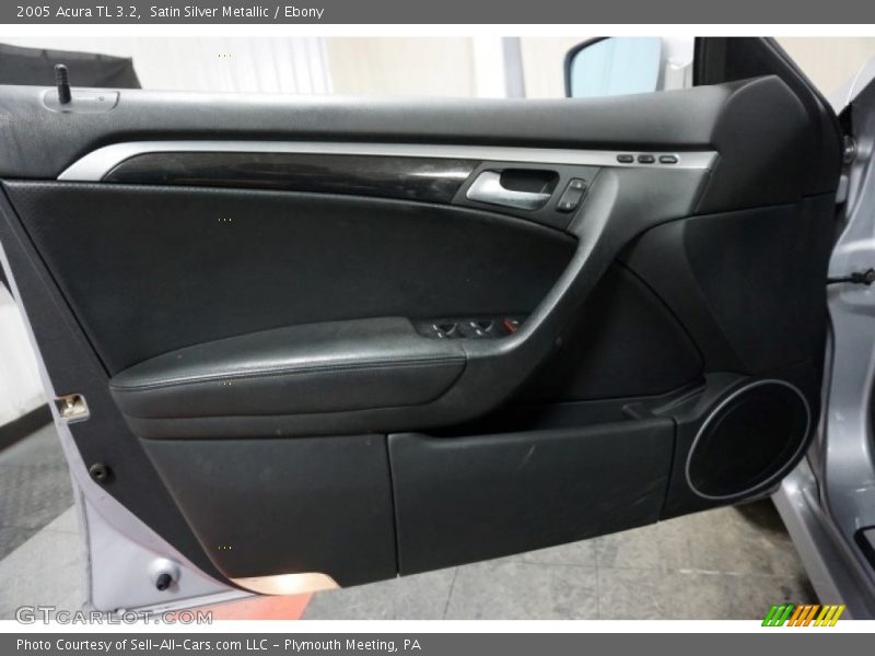 Satin Silver Metallic / Ebony 2005 Acura TL 3.2