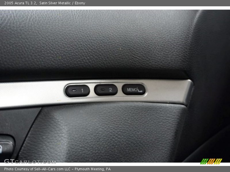 Satin Silver Metallic / Ebony 2005 Acura TL 3.2