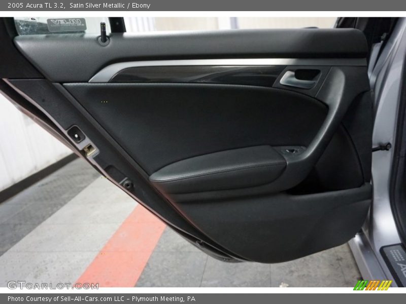 Satin Silver Metallic / Ebony 2005 Acura TL 3.2