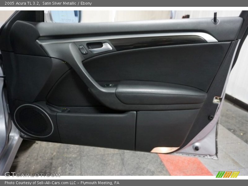 Satin Silver Metallic / Ebony 2005 Acura TL 3.2