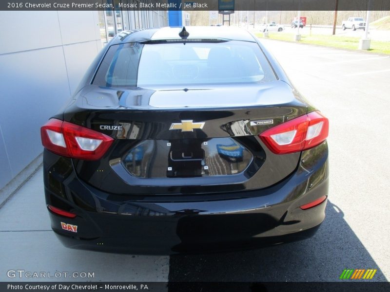 Mosaic Black Metallic / Jet Black 2016 Chevrolet Cruze Premier Sedan