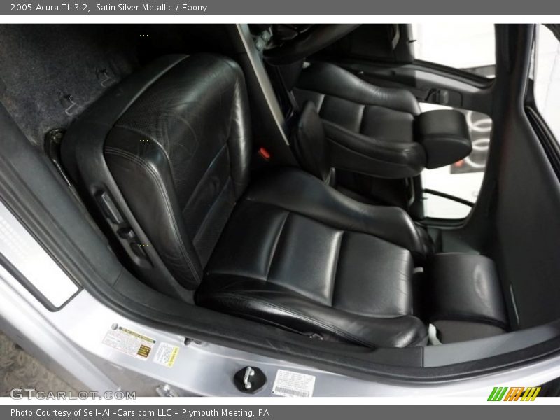 Satin Silver Metallic / Ebony 2005 Acura TL 3.2